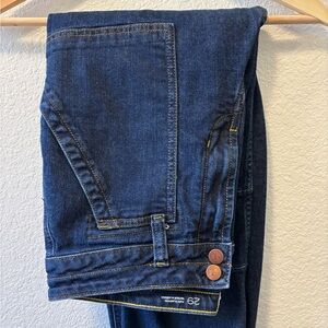 Pilcro High Waisted Denim Cargo Jeans